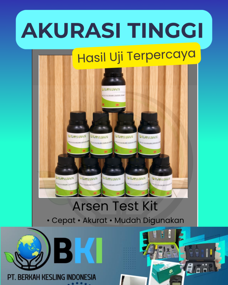 Arsen 1 Rapid Test Arsen Test Kit 50, Uji Cepat