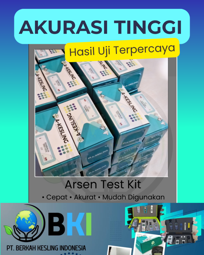 Arsen 3 Rapid Test Arsen Test Kit 50, Uji Cepat