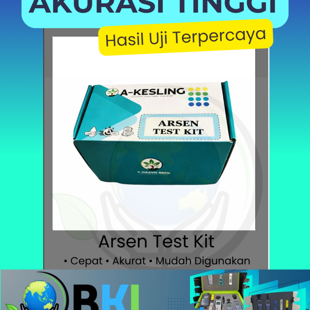 Arsen 4 Rapid Test Arsen Test Kit 50, Uji Cepat