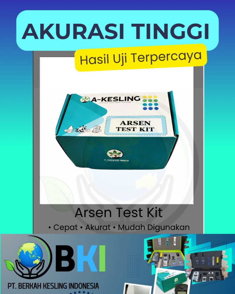 Arsen 4 Rapid Test Arsen Test Kit 50, Uji Cepat