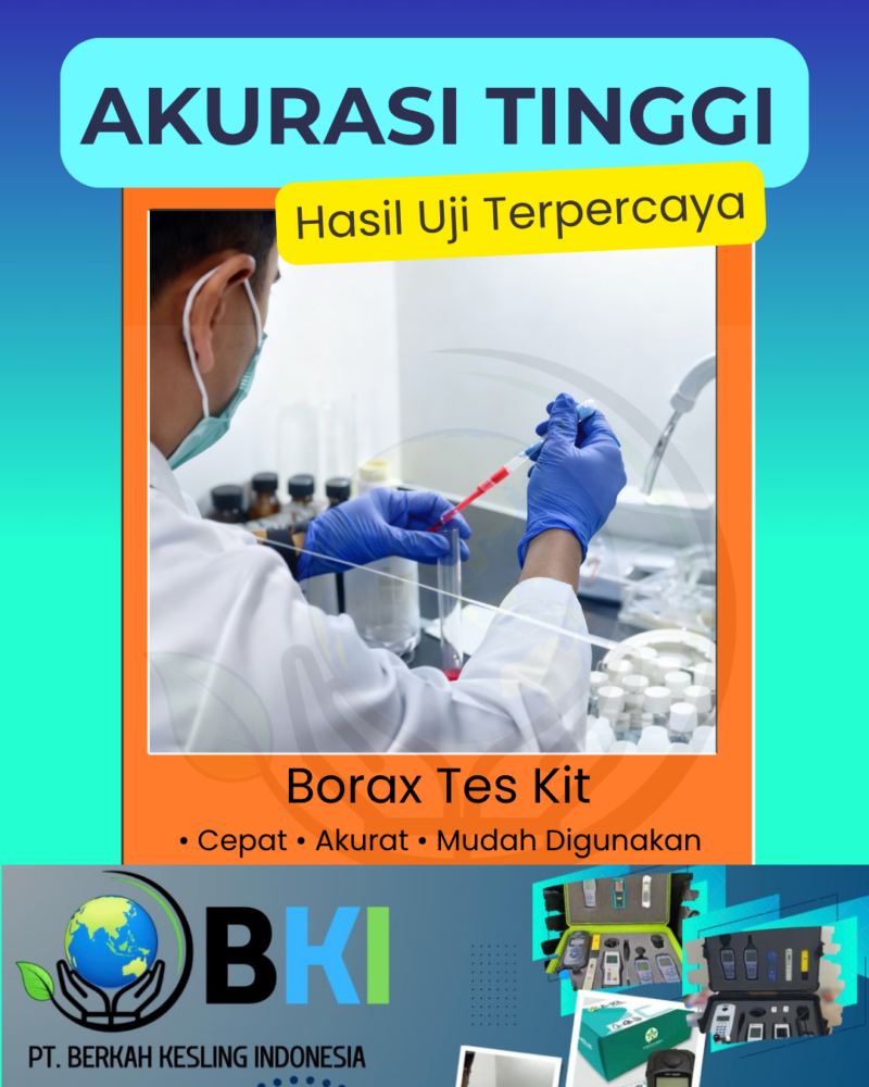 Jual Borax test kit 50, Uji Cepat
