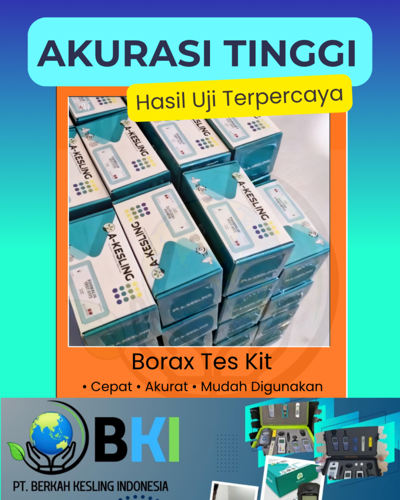 Jual Borax test kit 50, Uji Cepat