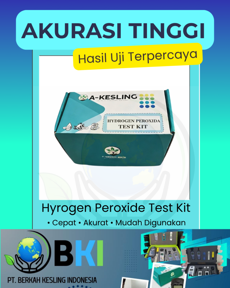 Uji Cepat Hydrogen Peroxida Test Kit