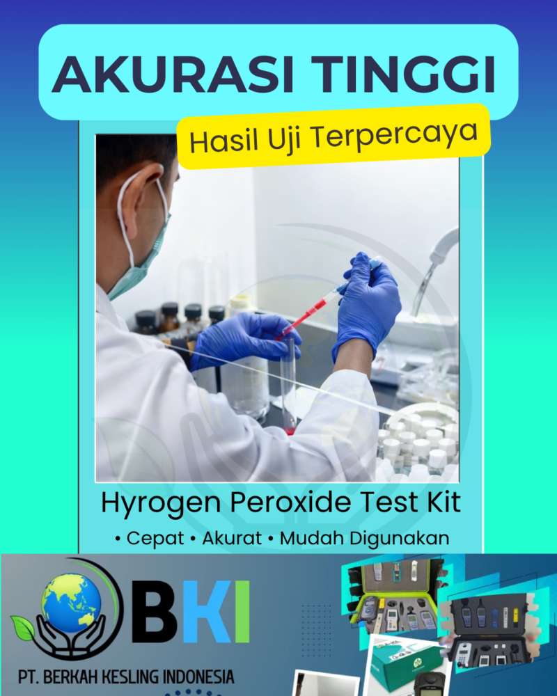 Uji Cepat Hydrogen Peroxida Test Kit