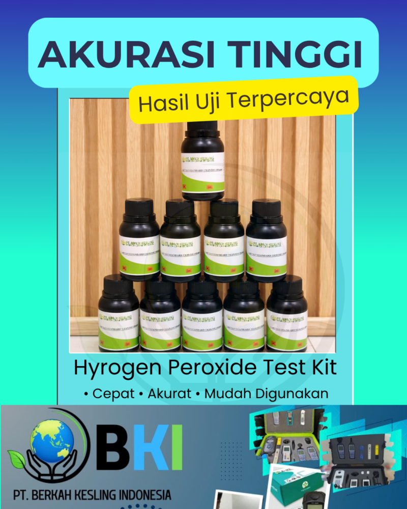 Uji Cepat Hydrogen Peroxida Test Kit