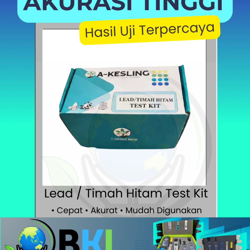 Lead 1 Jual Lead/Timah Hitam Test Kit 50 Uji Cepat