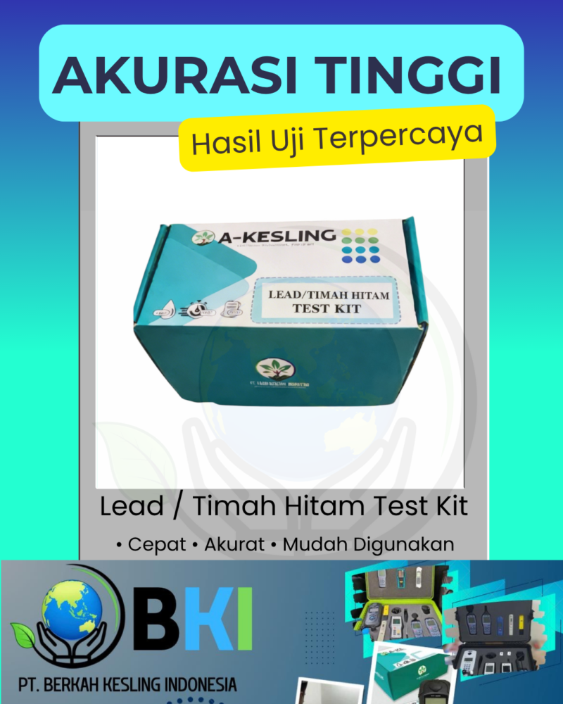 Lead 1 Jual Lead/Timah Hitam Test Kit 50 Uji Cepat