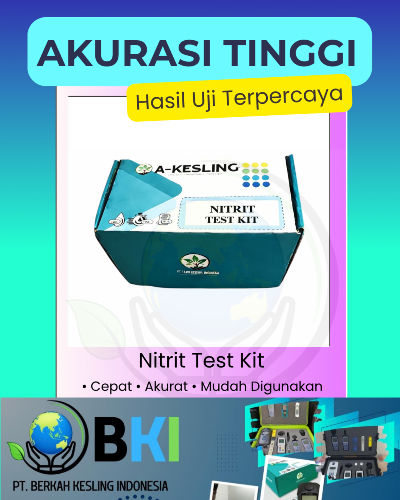 Nitrit 1 NItrit Test Kit 100, Uji Cepat