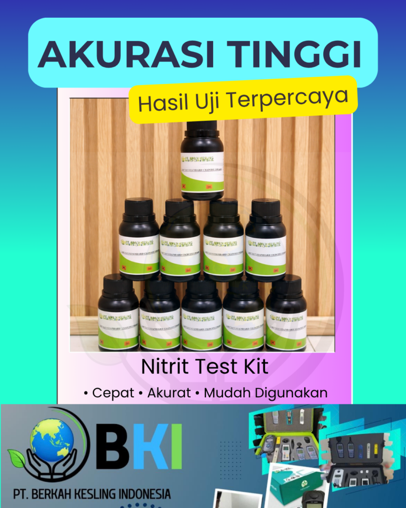 Nitrit 3 NItrit Test Kit 100, Uji Cepat