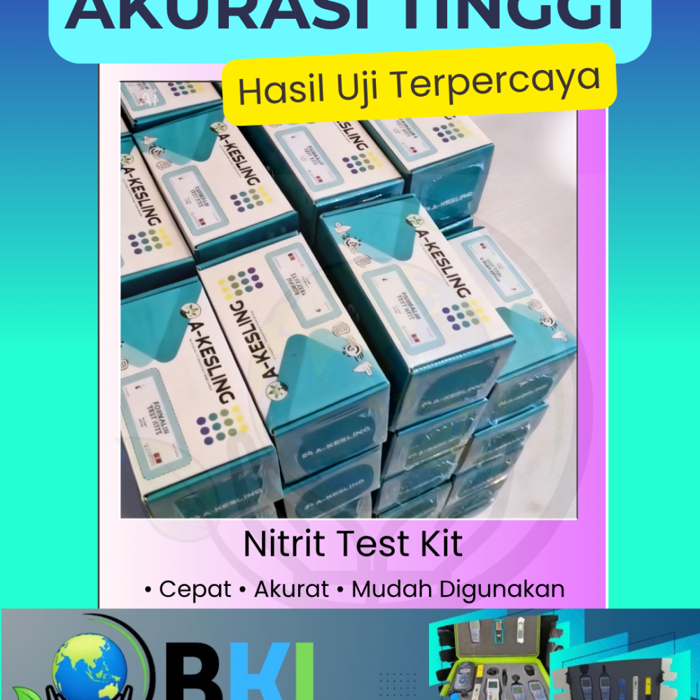 Nitrit 4 NItrit Test Kit 100, Uji Cepat