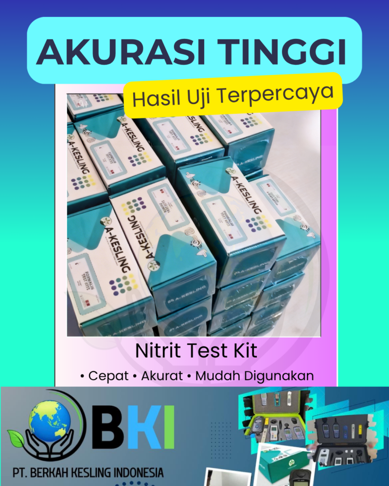 Nitrit 4 NItrit Test Kit 100, Uji Cepat