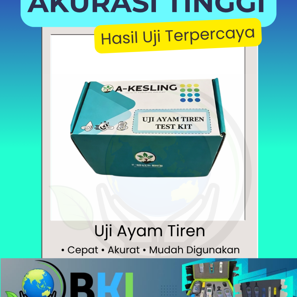 Jual Uji Cepat Uji Ayam Tiren Test Kit 50