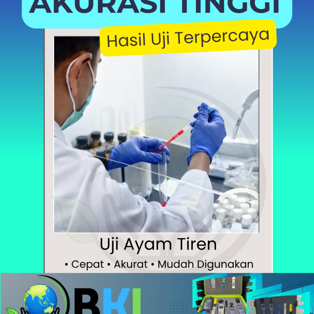 Jual Uji Cepat Uji Ayam Tiren Test Kit 50