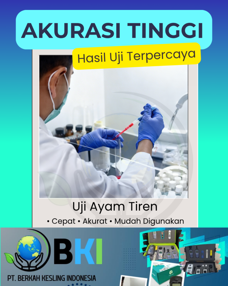 Jual Uji Cepat Uji Ayam Tiren Test Kit 50