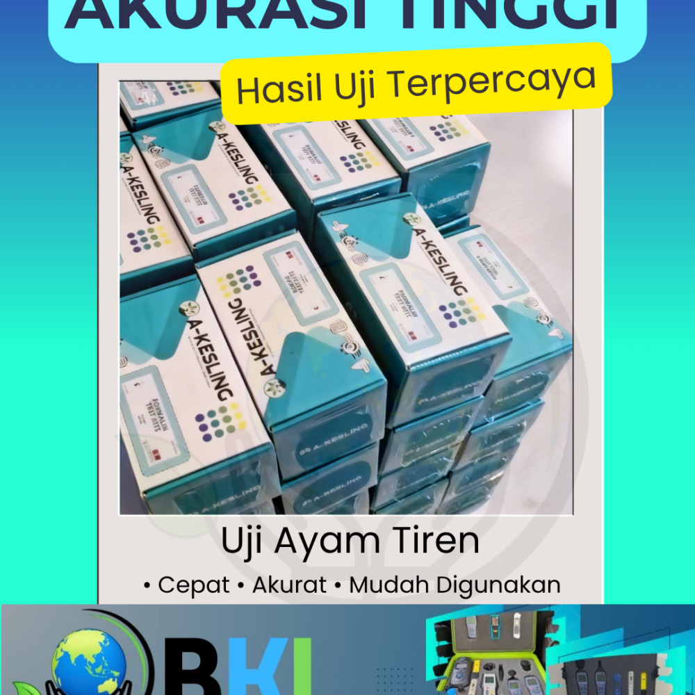 Jual Uji Cepat Uji Ayam Tiren Test Kit 50