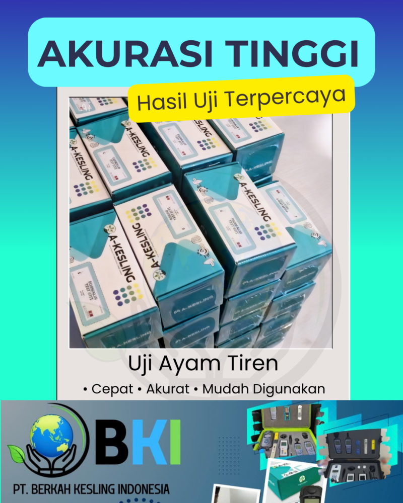 Jual Uji Cepat Uji Ayam Tiren Test Kit 50