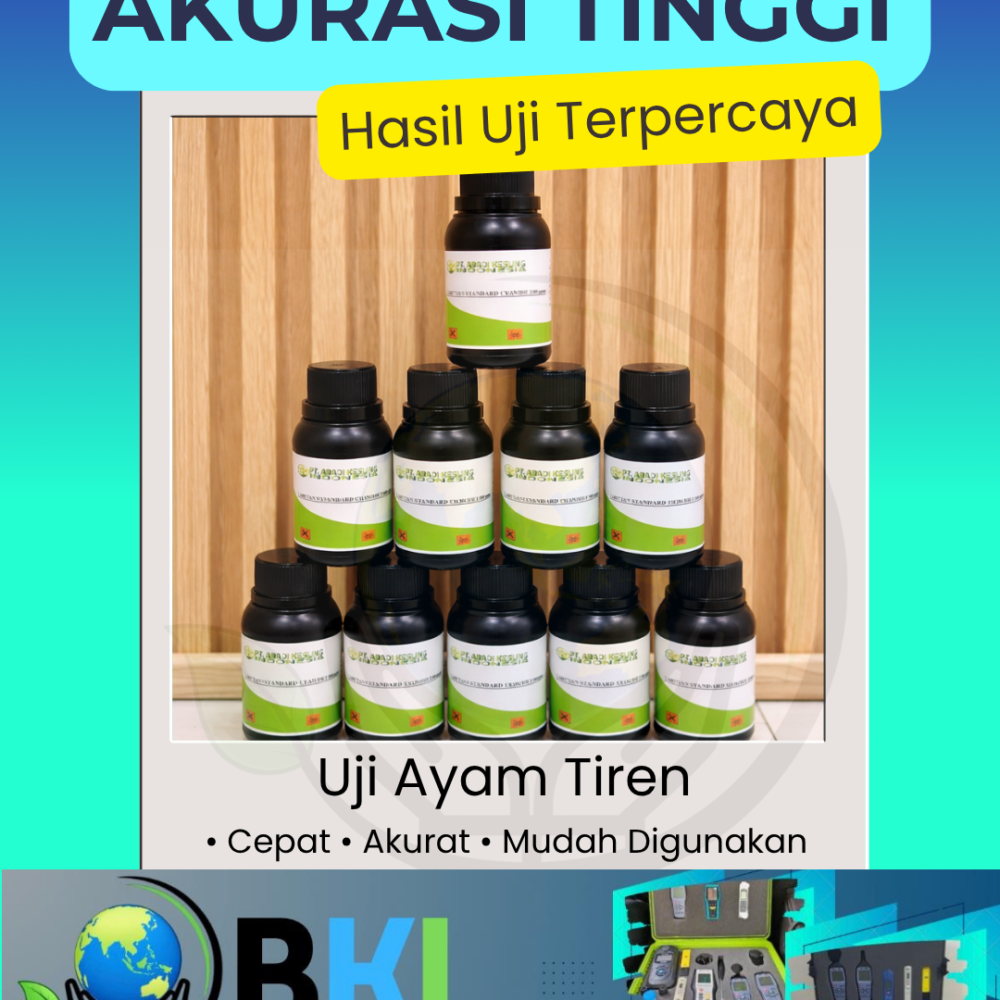 Jual Uji Cepat Uji Ayam Tiren Test Kit 50