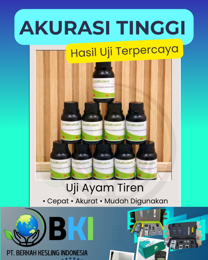 Jual Uji Cepat Uji Ayam Tiren Test Kit 50