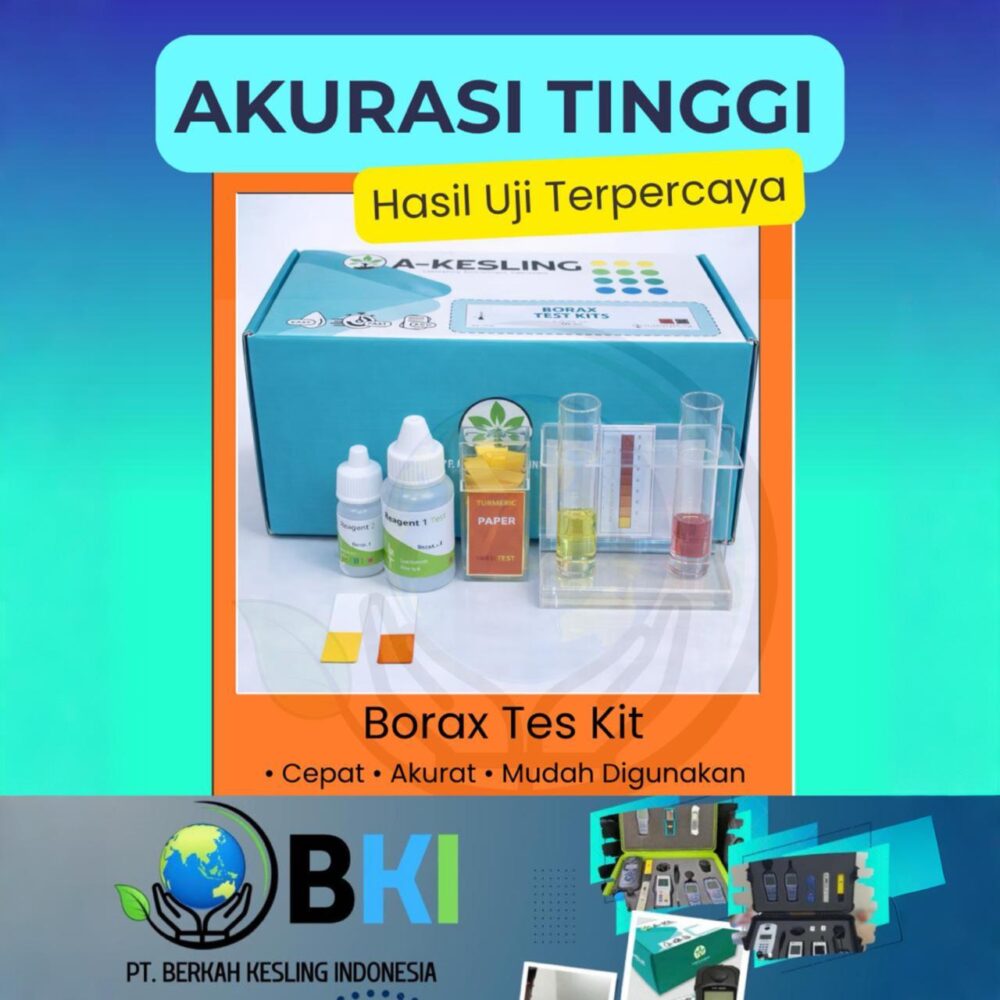 Jual Borax test kit 50, Uji Cepat
