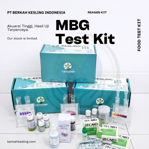 MBG Test Kit 7 Parameter 50 Test - Kit Uji Makan Bergizi Gratis
