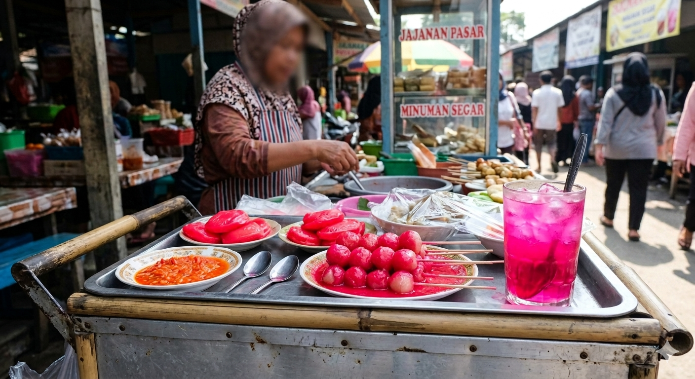 test kit rhodamin B cara dasar mengetahui makanan dan minuman mengadung bahan berbahaya Rhodamin B