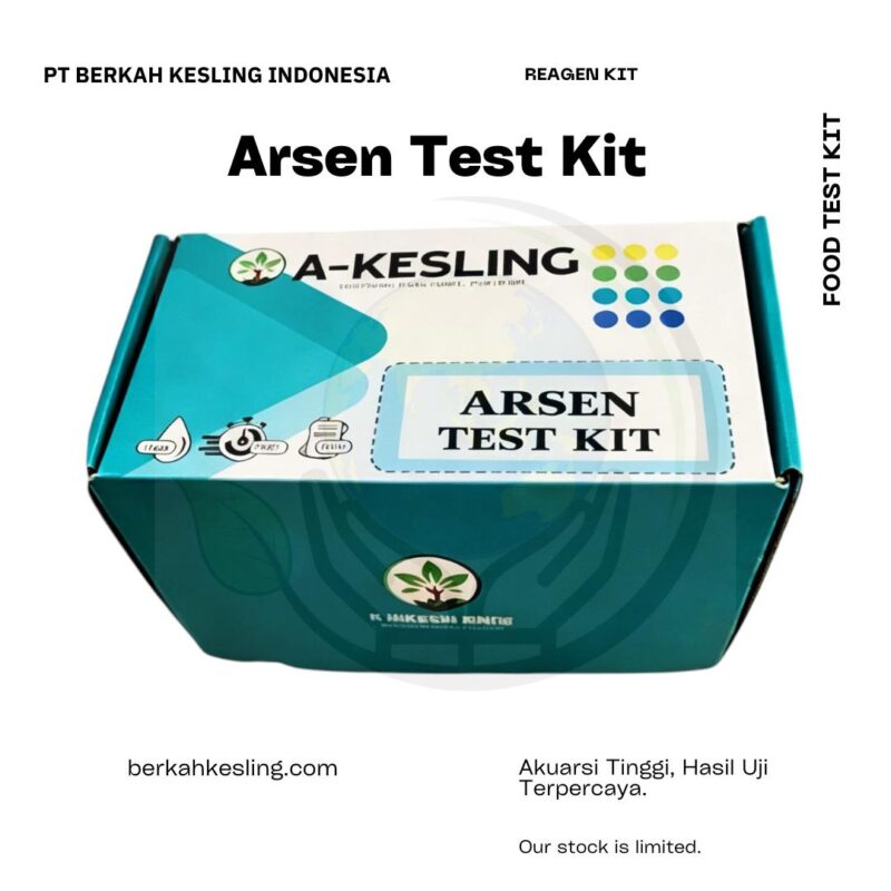 6 BKI Reagen Arsen Test kit Arsenik test kit uji cepat