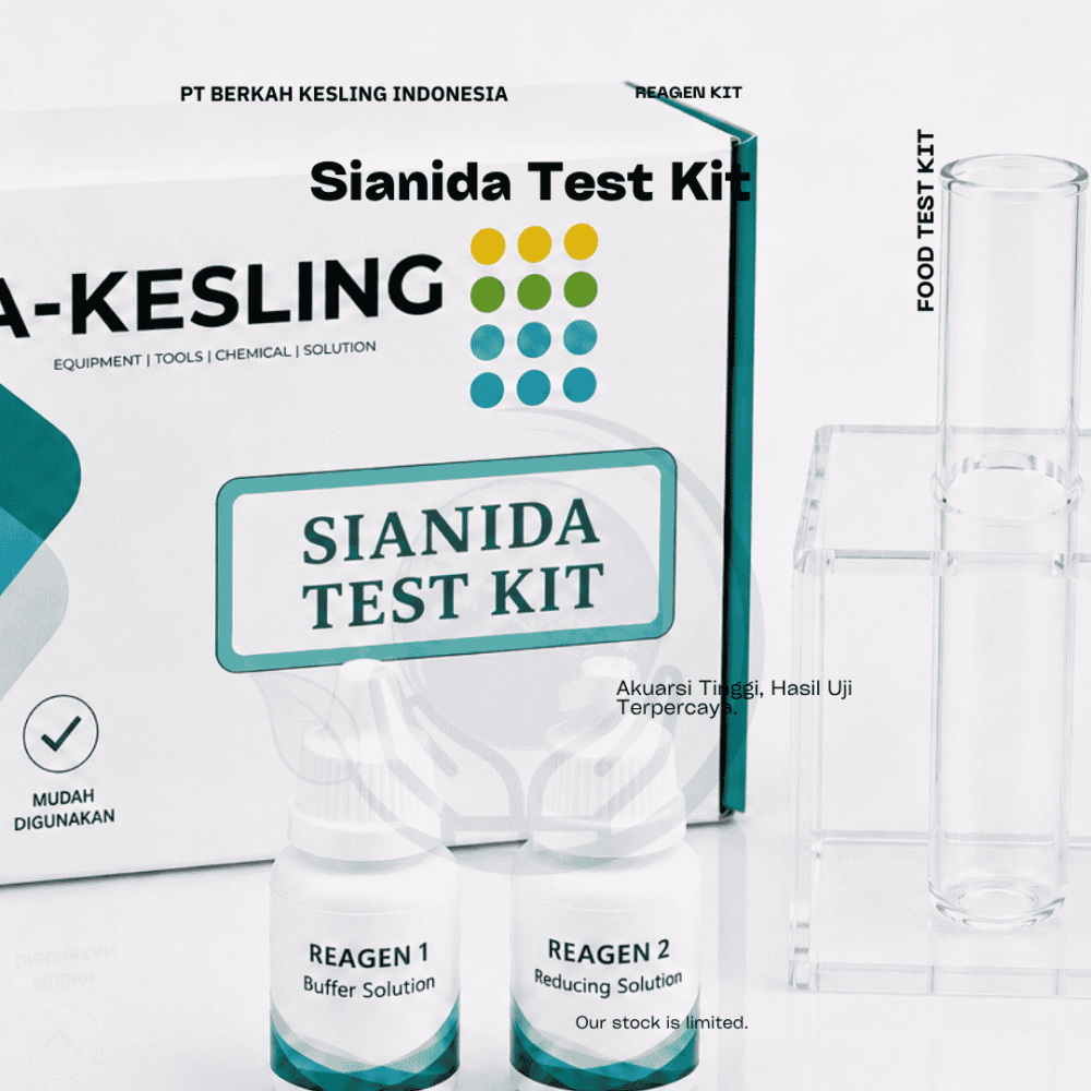 Sianida test Kit Sianida test Kit Uji cepat