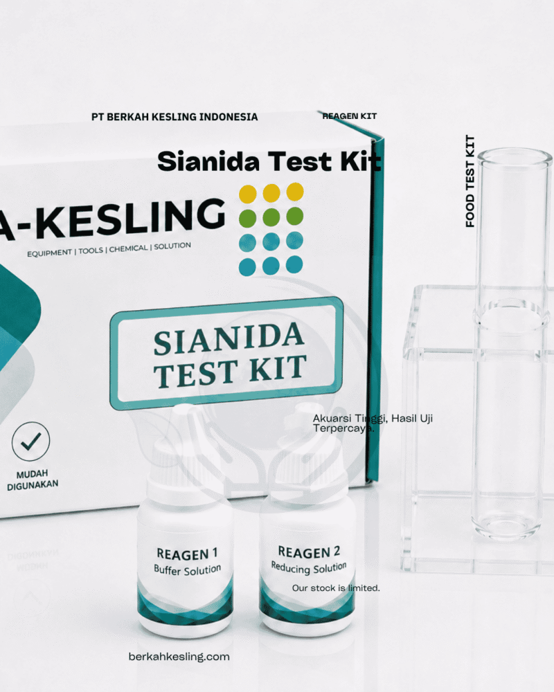 Sianida test Kit Sianida test Kit Uji cepat